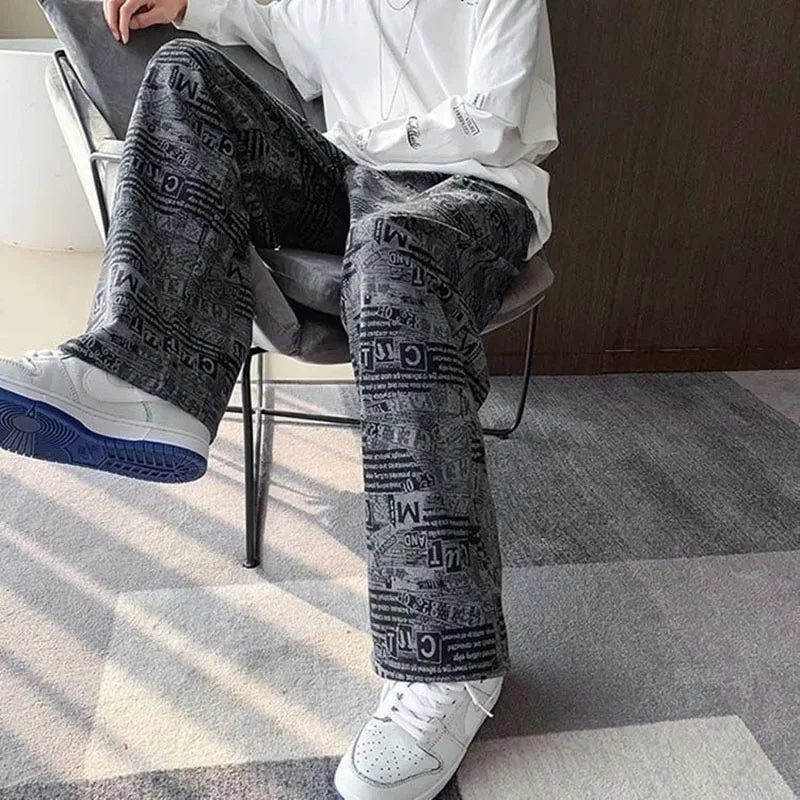 Loose Straight Pants Woman Oversize Casual Trousers Womens Streetwear Hip Hop Korean Fashion Wide Leg Harajuku Plus 6XL